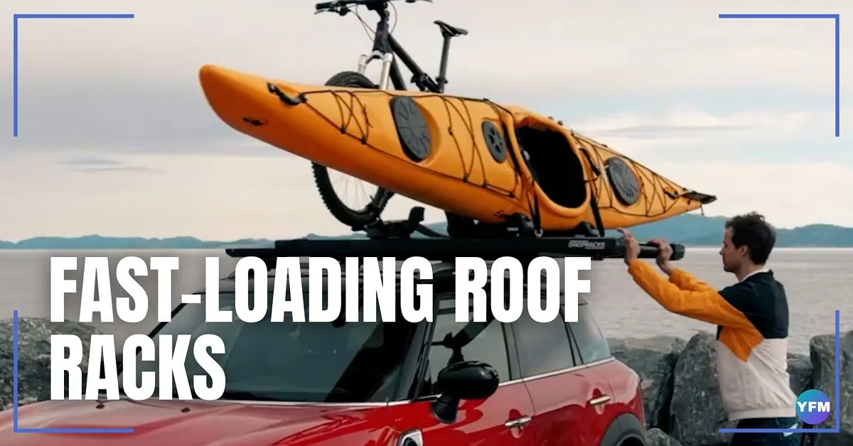 Dropracks: The Smart Roof Rack for Easy Loading