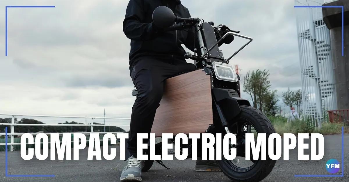 Tatamel: The Foldable Electric Motorbike for City Life