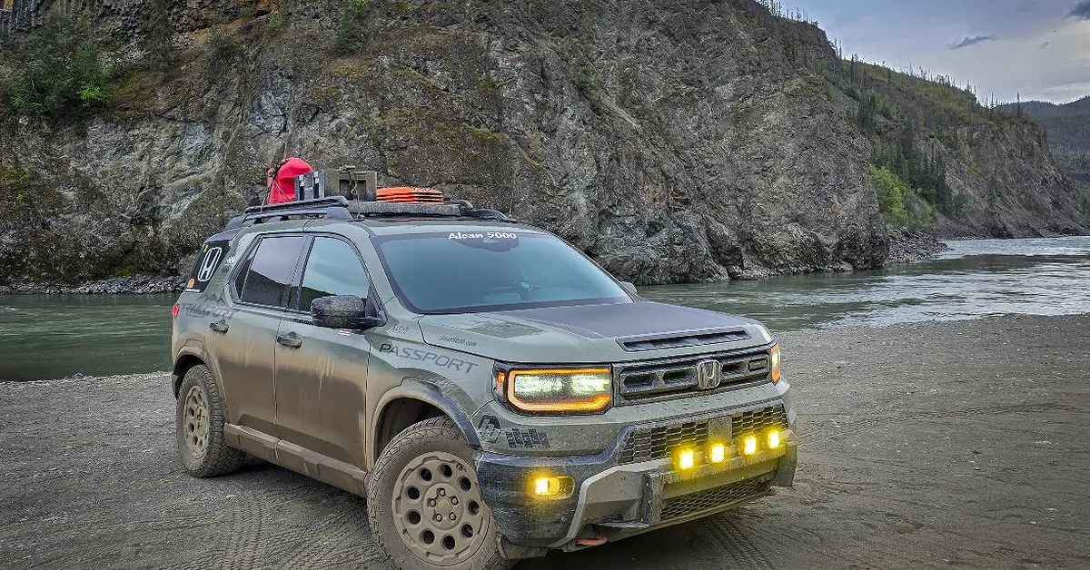 Endurance Testing the 2026 Honda Passport TrailSport During the 2025 Alcan 5000 Rally