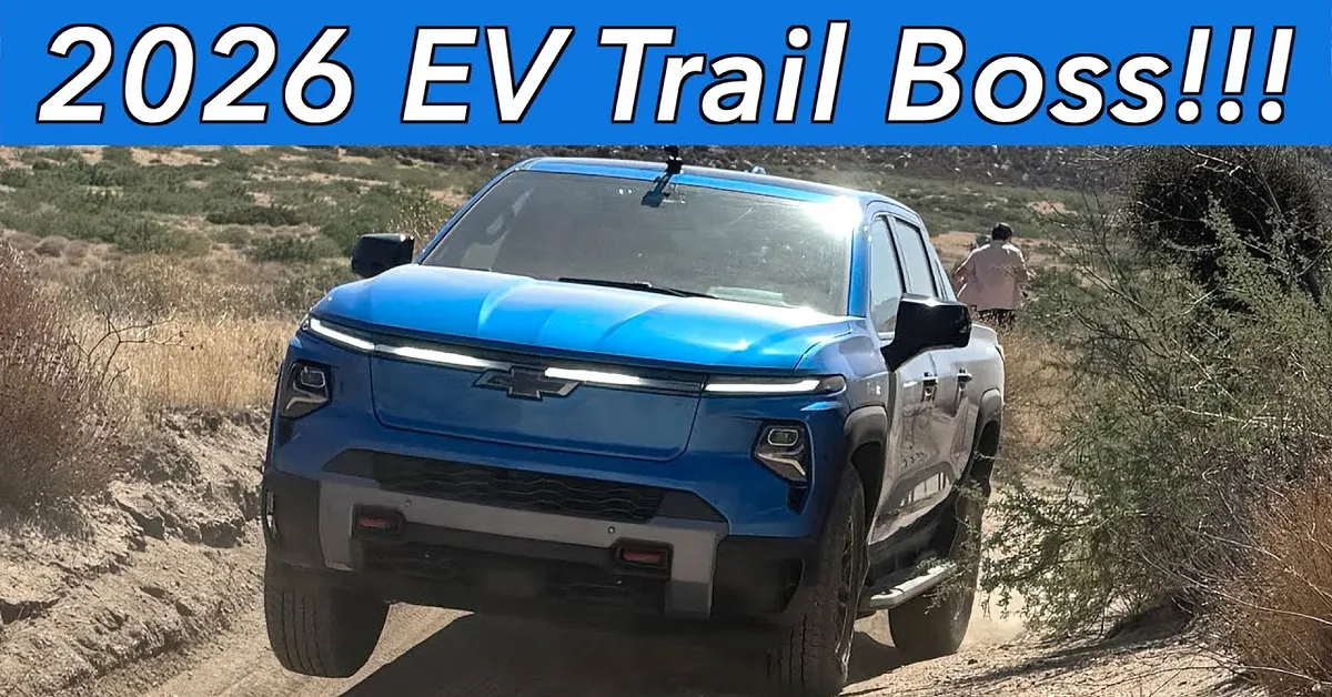 A Drive Review of the 2026 Chevrolet Silverado EV Trail Boss — Off-Roading Without Fuss