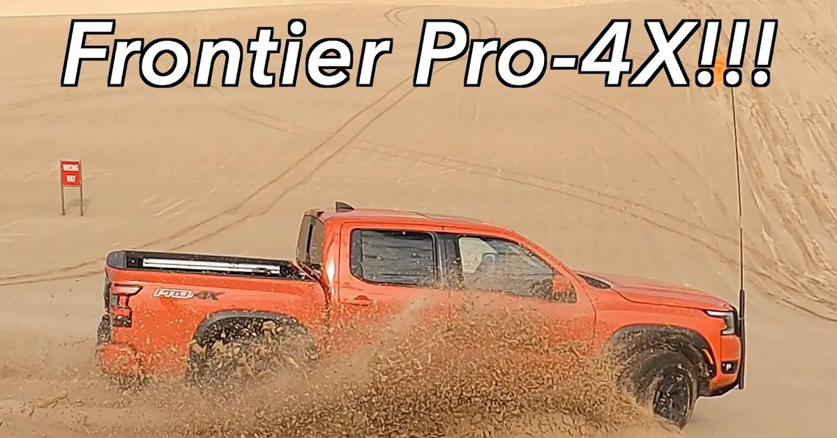 Exploring the Dunes in the 2025 Nissan Frontier Pro-4X: How Well Does it Handle Sand?