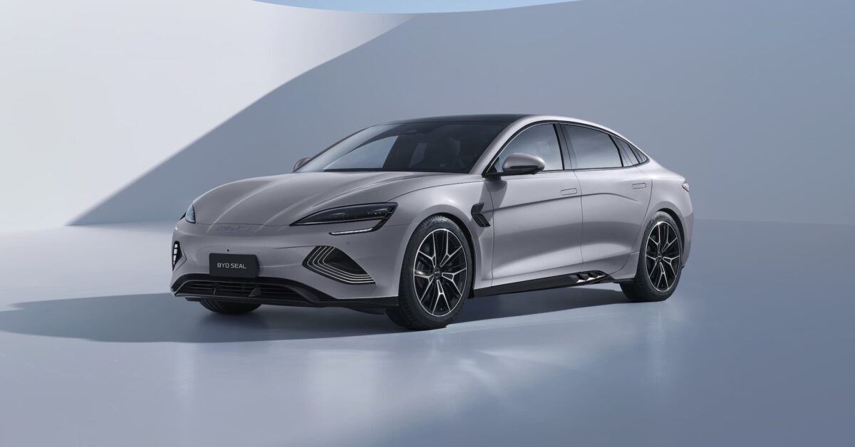 BYD Seal updated with more storage and added tech