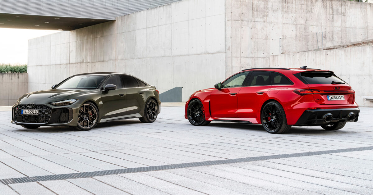 New Audi RS 5 plug-in hybrid unveiled
