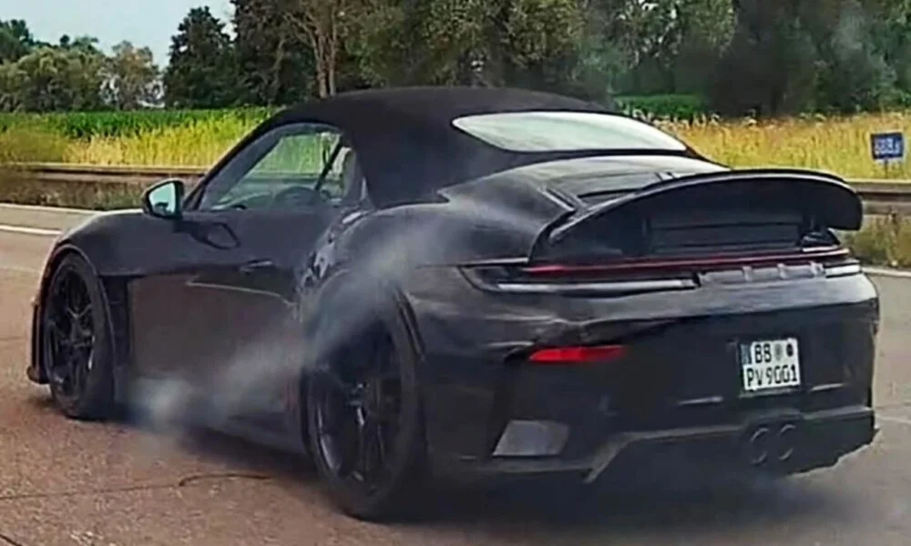 Exclusive! Porsche 911 GT3 Sport Cabriolet to debut in March