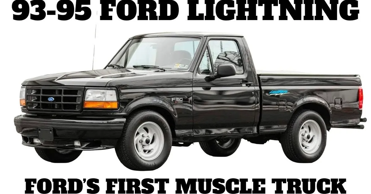 1993 -1995 Ford SVT Lightning – Ford’s First Sport Truck
