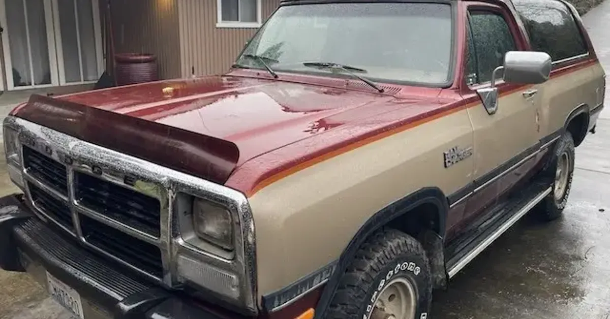 Used Car Of The Day: 1993 Dodge Ramcharger LE