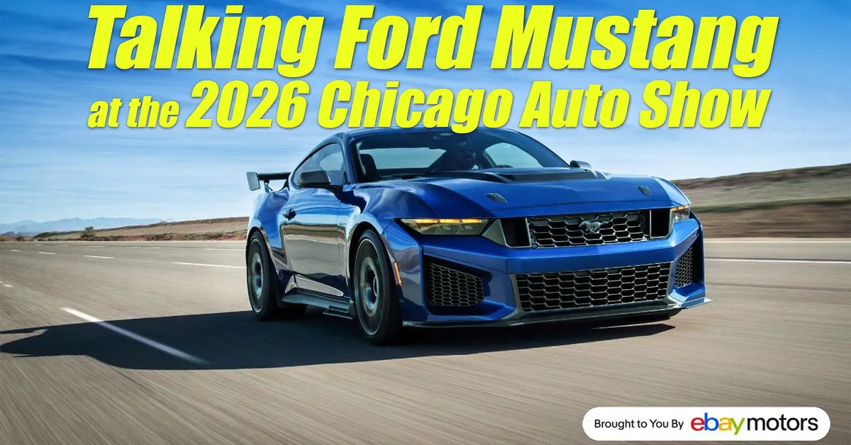 Talking Ford Mustang At The 2026 Chicago Auto Show