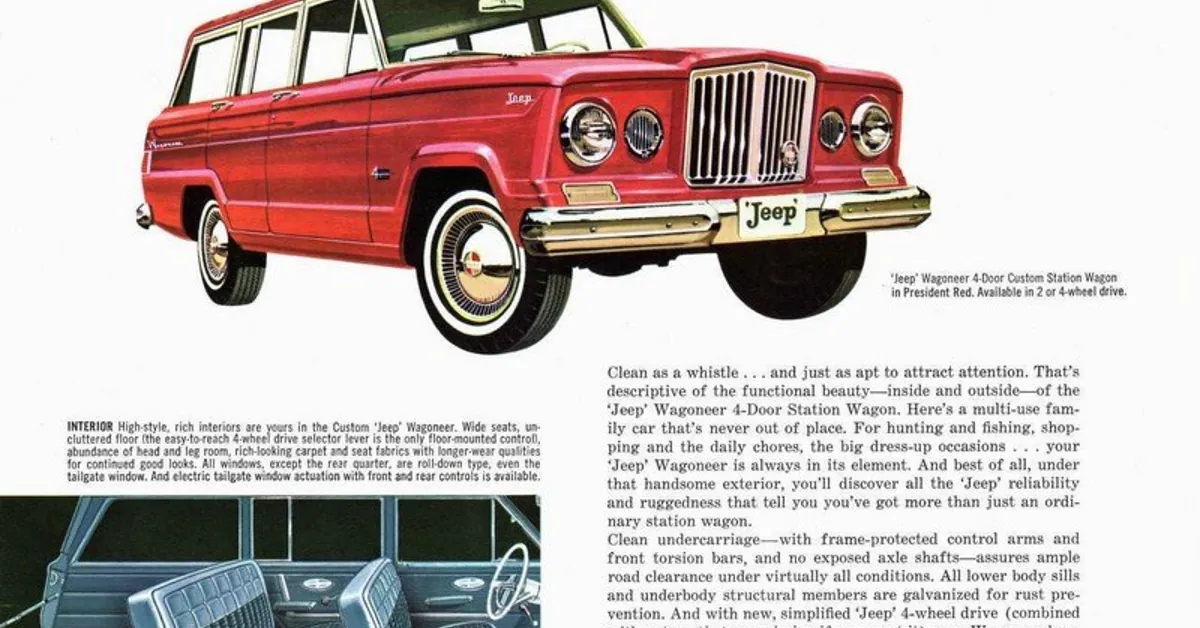 Rare Rides Icons: The Jeep Wagoneer, the First Luxury SUV Ever (Part II)