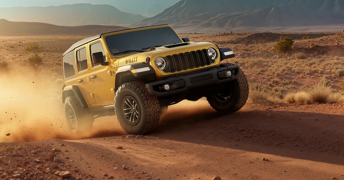 Jeep Shows Off Latest Hemi-Powered Special Edition: Wrangler Willys 392