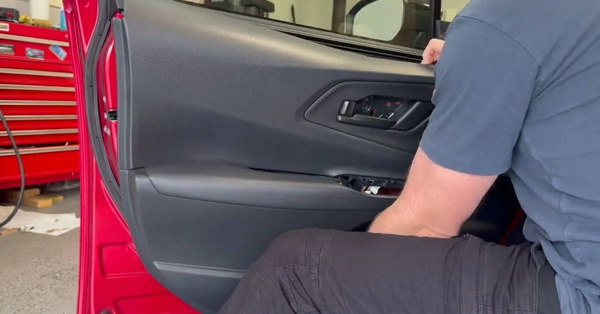 How To Remove A Door Panel On A 2023 To 2025 Toyota Prius