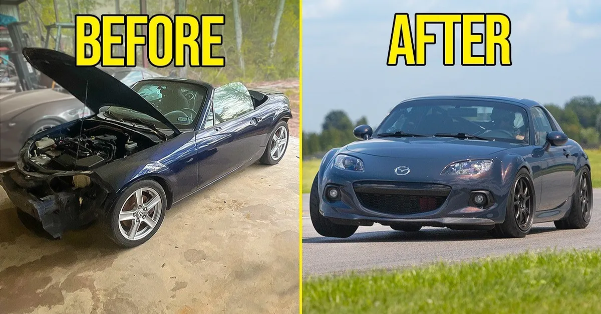 Full Build – Rebuilding A Mazda Miata With A K-Swap