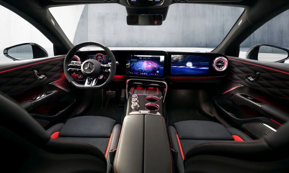 Mercedes-AMG GT 4-Door Coupe interior revealed; It’s a screen fest