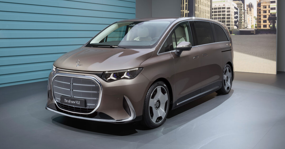New Mercedes-Benz VLE people carrier unveiled