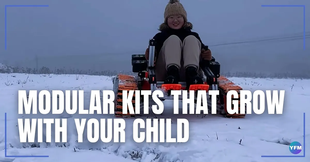 Modular Ride-On Kits That Grow With Your Child