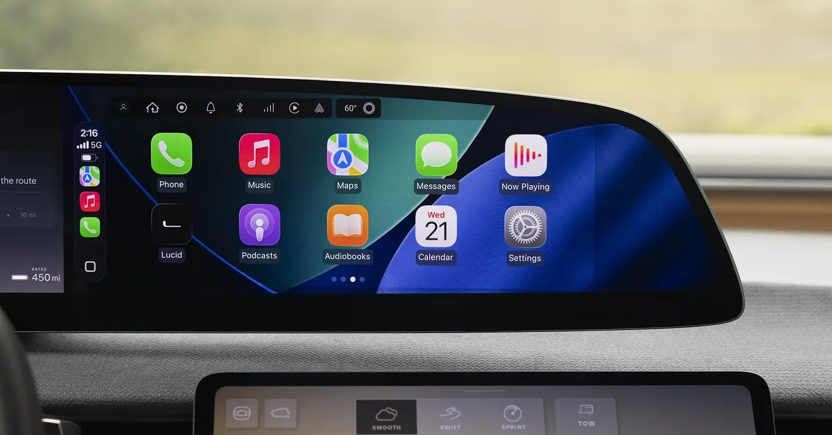Lucid Gravity Goes Mainstream with Apple CarPlay, Android Auto