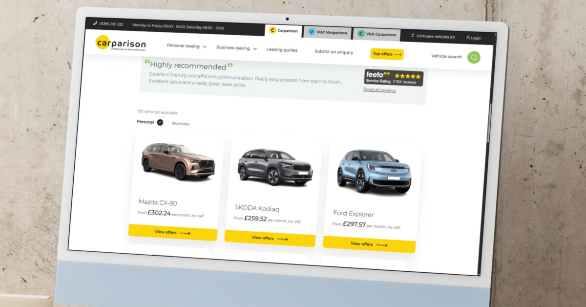 The best websites for leasing a new car in 2026