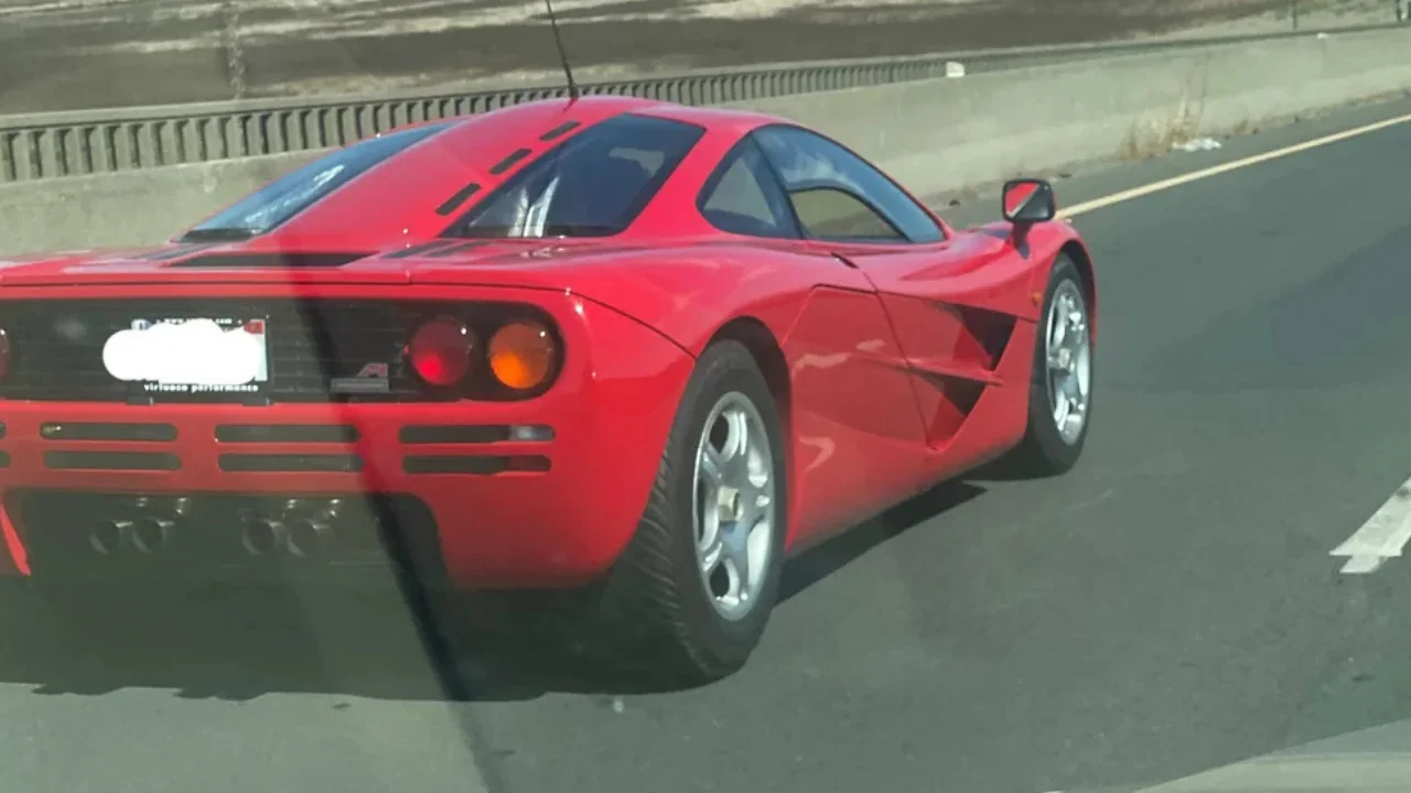 Legendary and ultra-rare McLaren F1 spotted in California