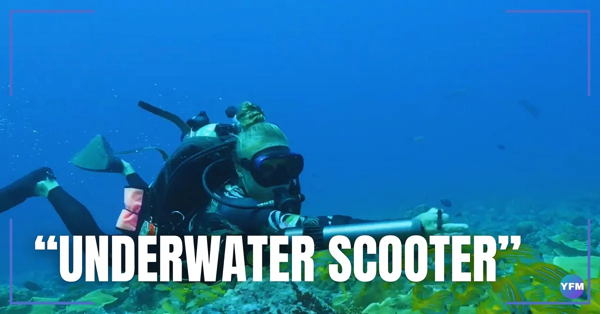A Pocket-sized Aquatic “Scooter” For Underwater Adventures