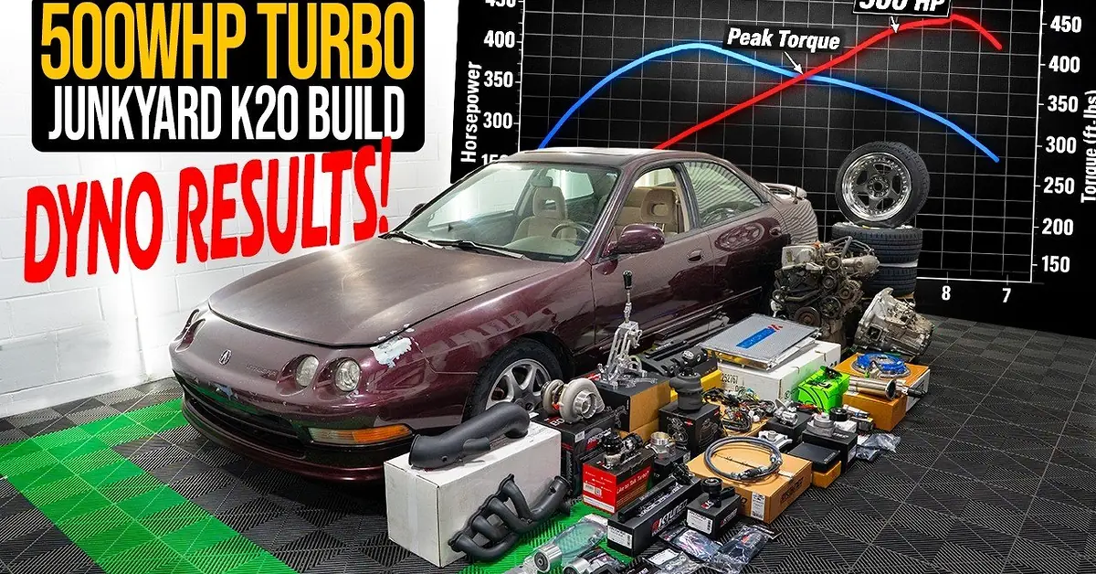 Neglected Integra GS-R K-Swap Build – Dyno Finale