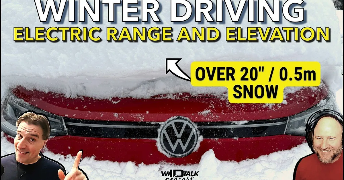 Winter EV Driving: Range and Elevation Lessons From A 20″+ Snow Storm
