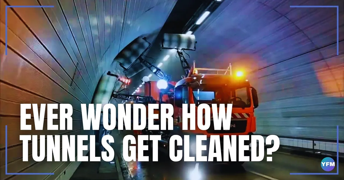 Ever Wonder How Tunnels Get Cleaned?