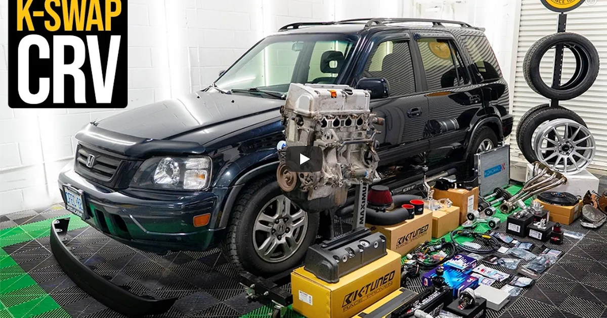 Building the Ultimate Honda CR-V: K-Swap Gets Complicated