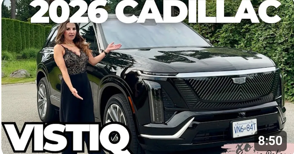 Baby Escalade IQ! — 2026 Cadillac Vistiq luxury 3-Row EV