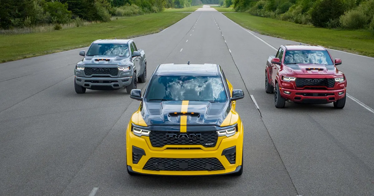 Ram Creates a Buzz With Its 2027 Lineup of Rumble Bee Muscle Trucks