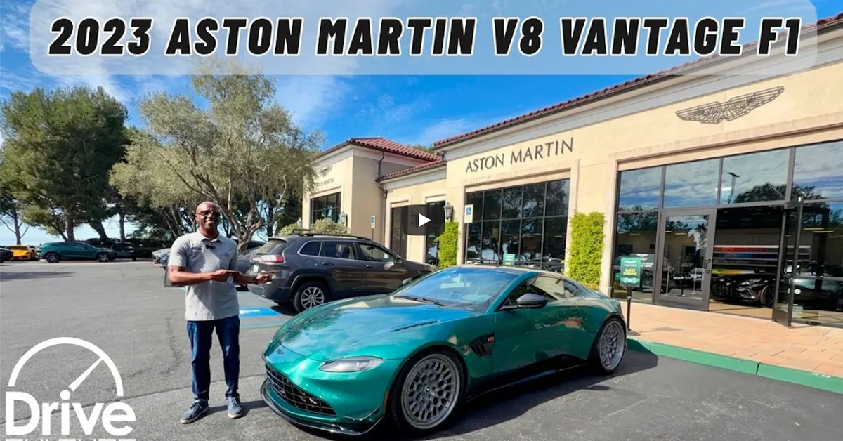 Aston Martin V8 Vantage F1 — Driving with RJ De Vera!