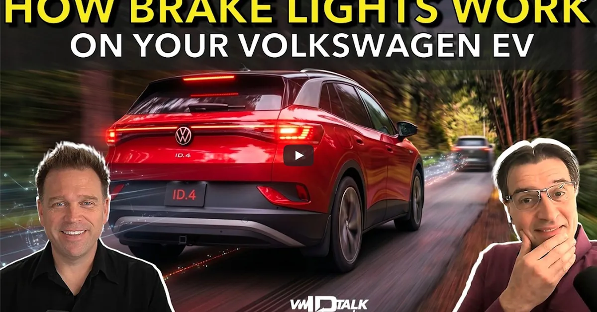 How Brake Lights Work on Your Volkswagen EV