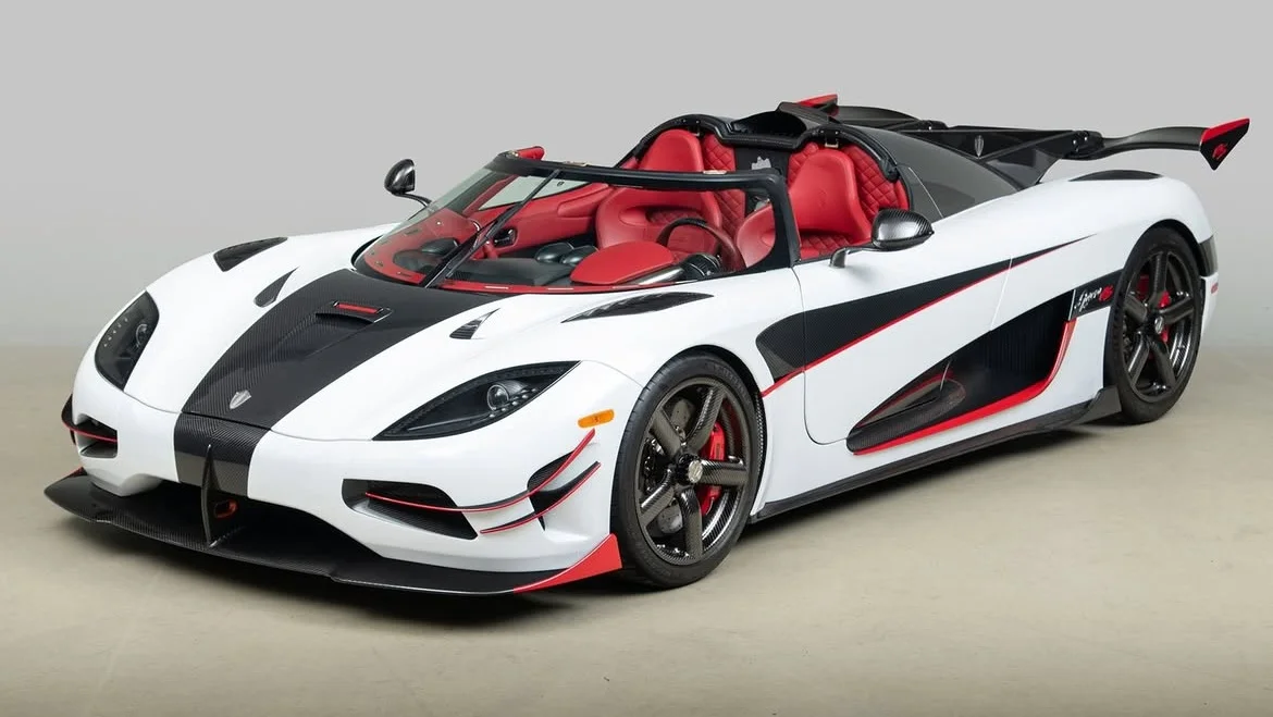 Koenigsegg Agera RS with $485,000 worth of factory options listed for sale