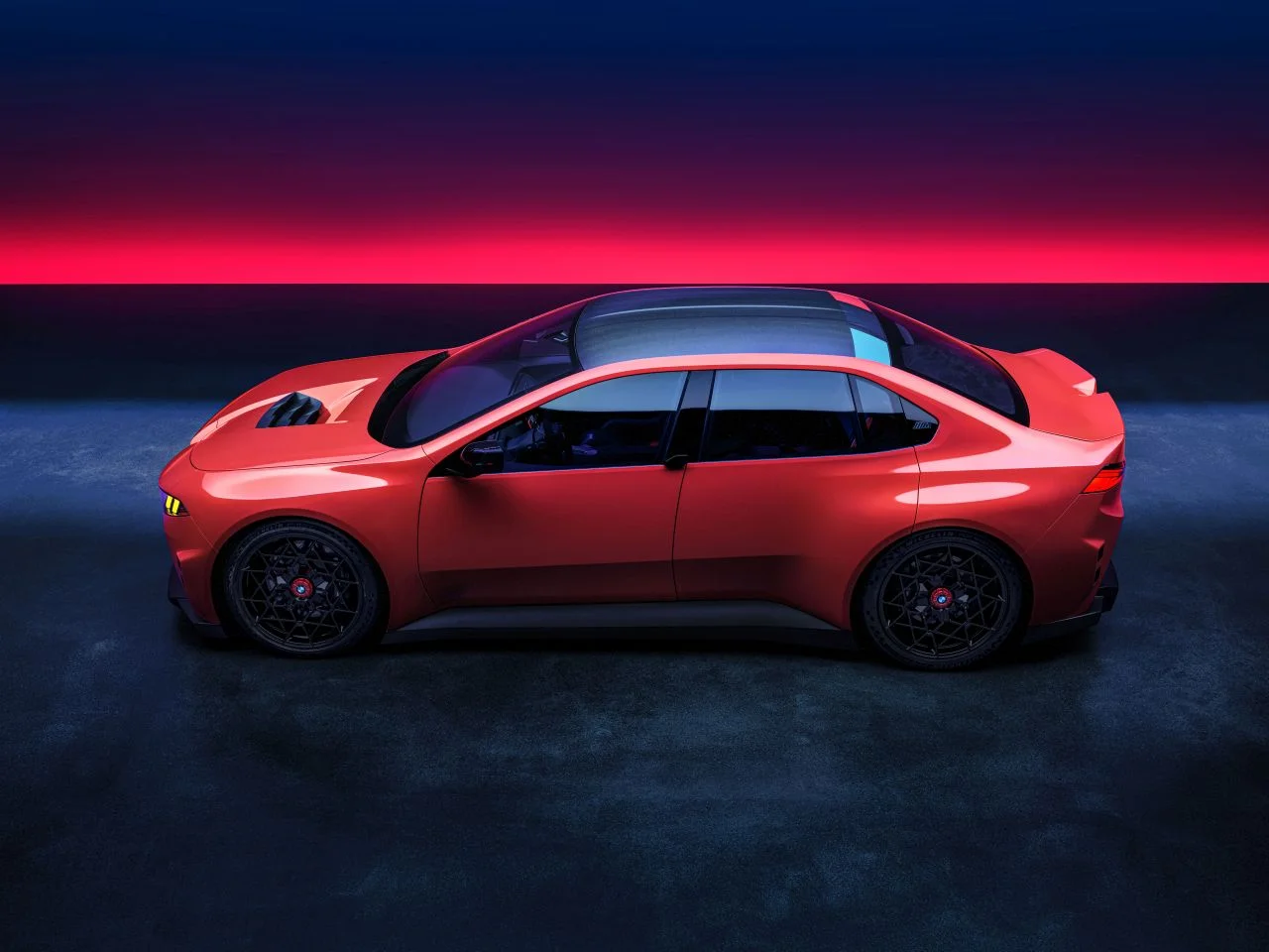 BMW M Concept Neue Klasse has no carbon fibre?!