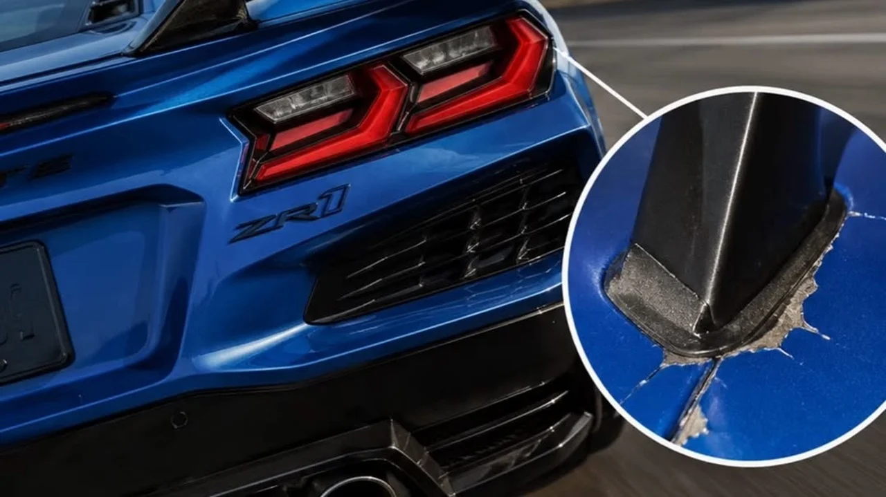 Corvette ZR1’s immense downforce causing paint damage?