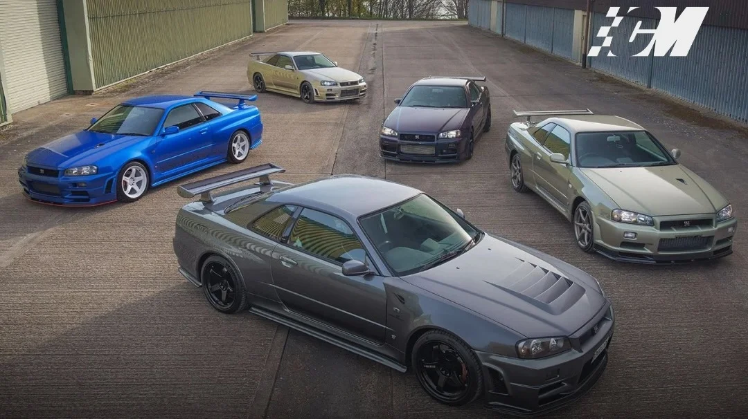 Five R34 Skyline GT-Rs fetch only $1.5M at auction, shockingly below expectations