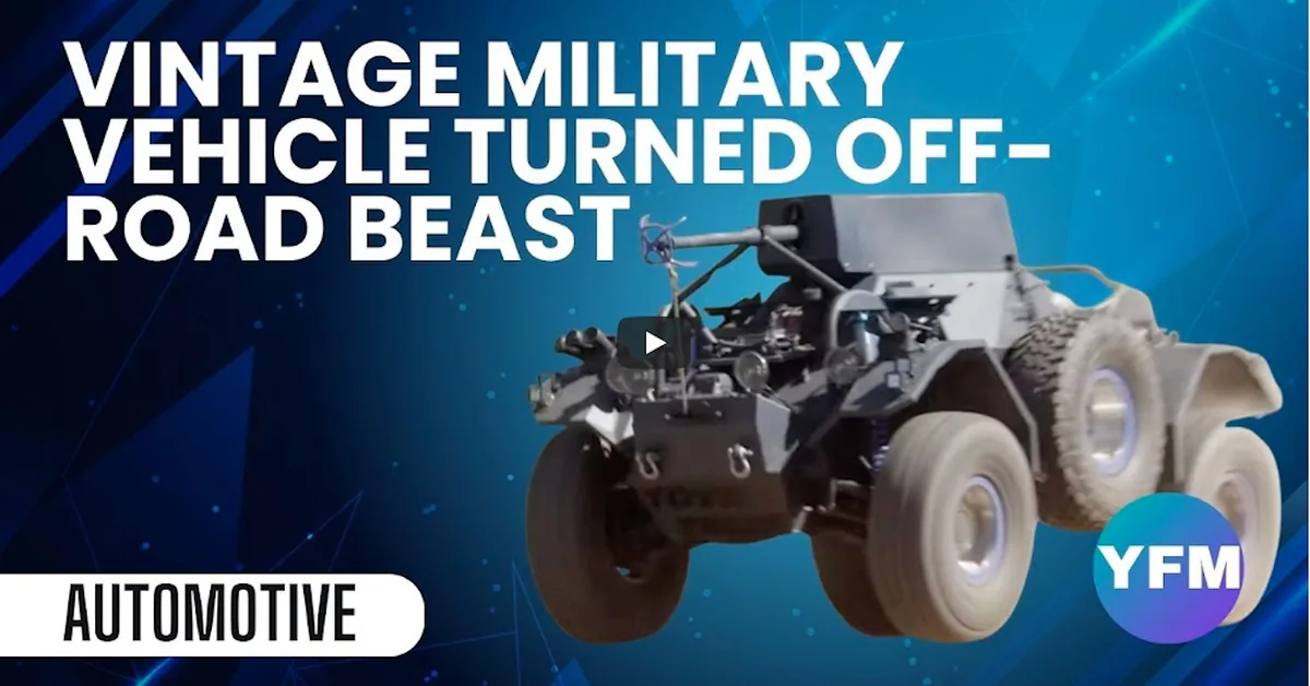 Toyo Turned a 1959 Military Vehicle into an Off-Road Beast