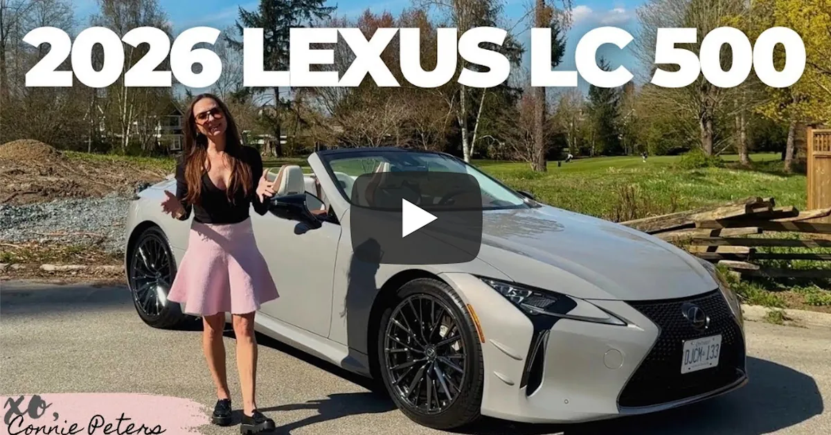 Last Year of Production and Inspiration Series: 2026 Lexus LC 500 Convertible