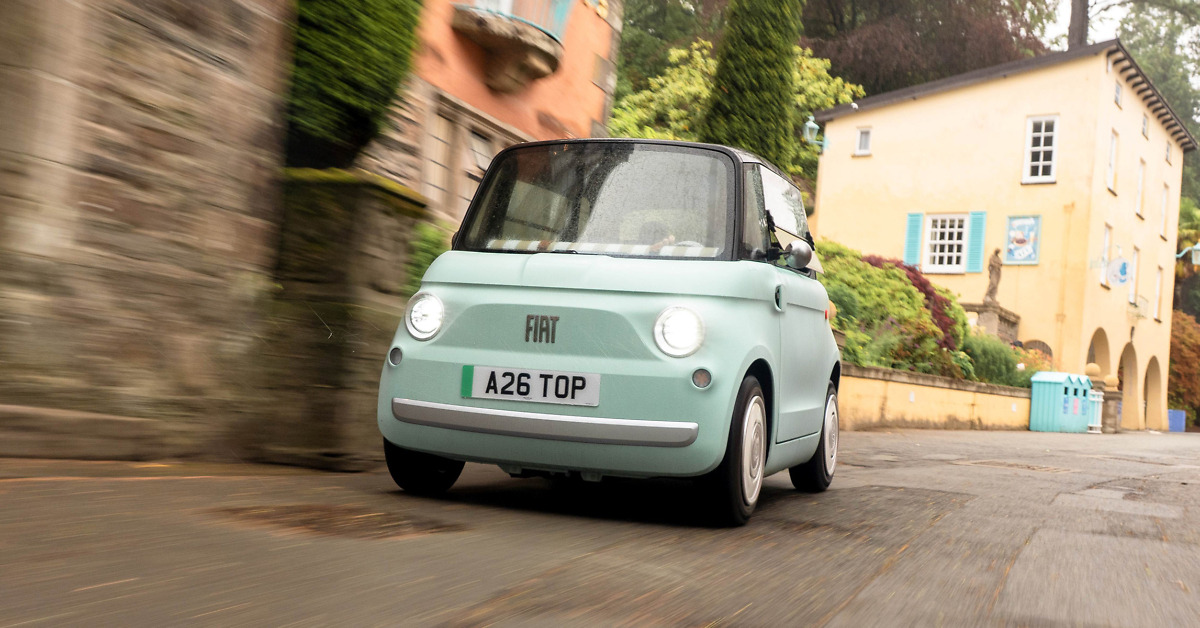 Pint-sized Fiat Topolino now on sale