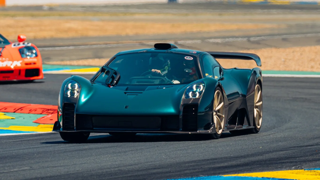 GMA Le Mans GTR with screaming 12,100 rpm V12 makes global dynamic debut