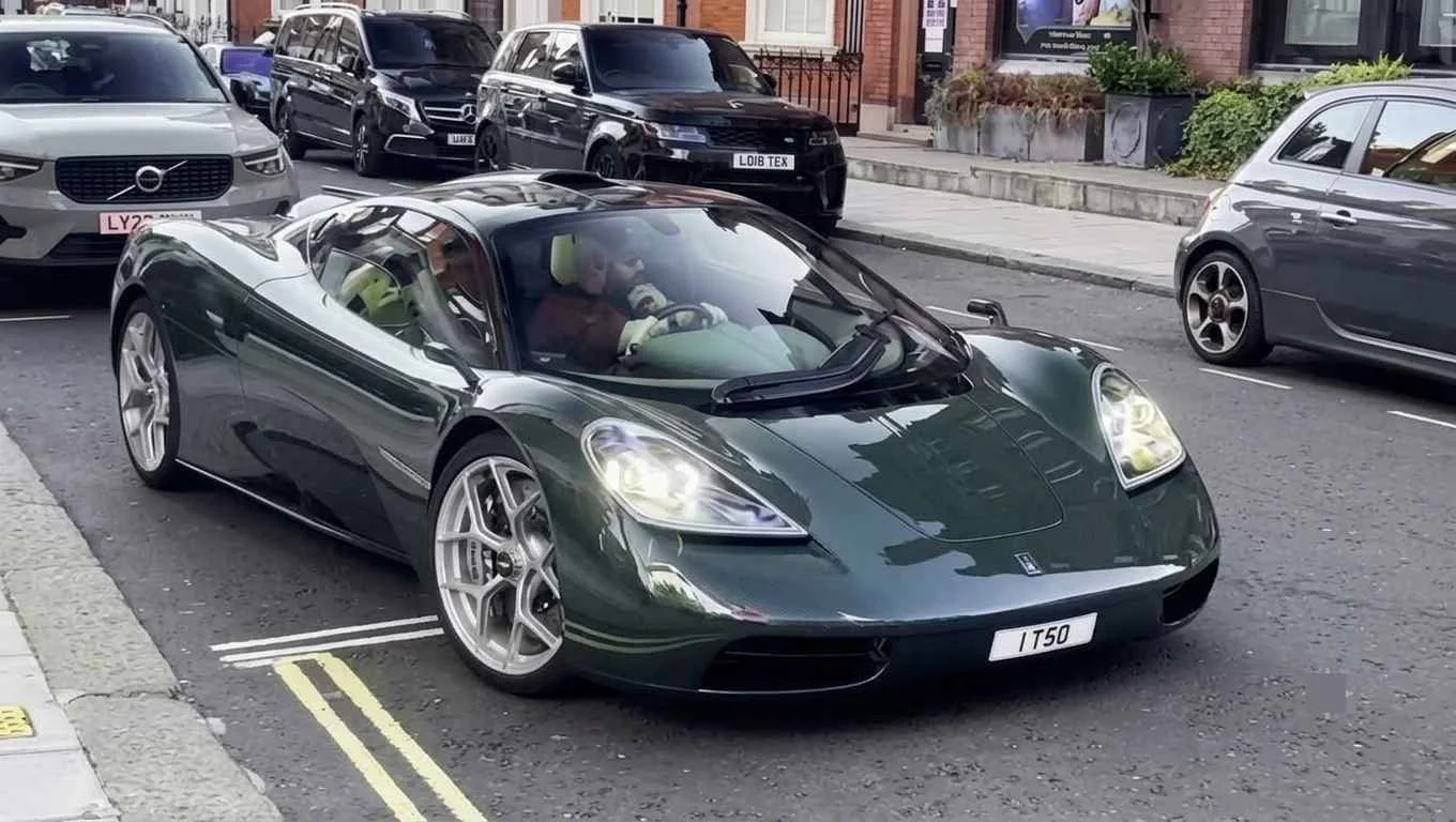 $8 million GMA T.50 spotted cruising on the streets of London