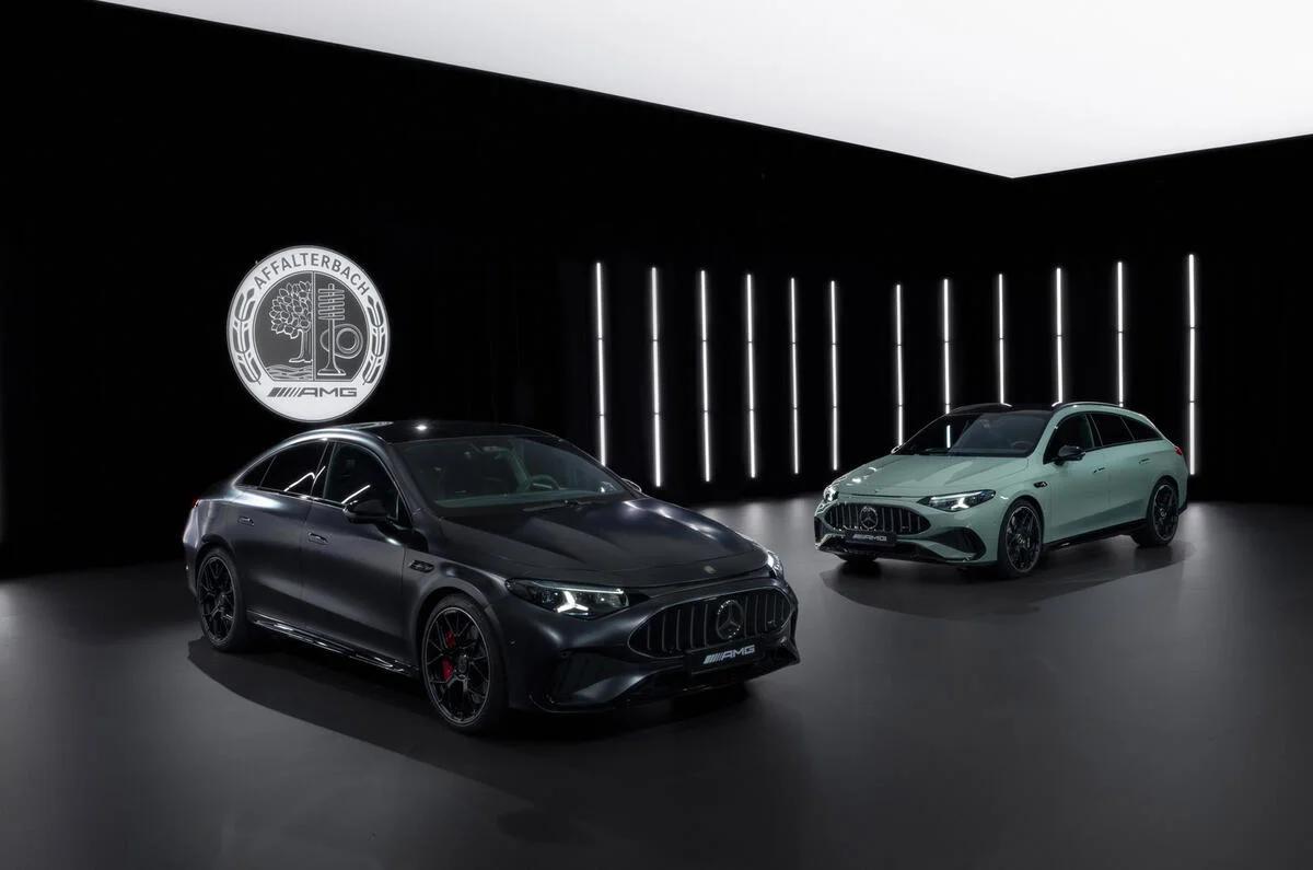 Electric Mercedes-AMG CLA 45 revealed; 671 hp in 2 body types