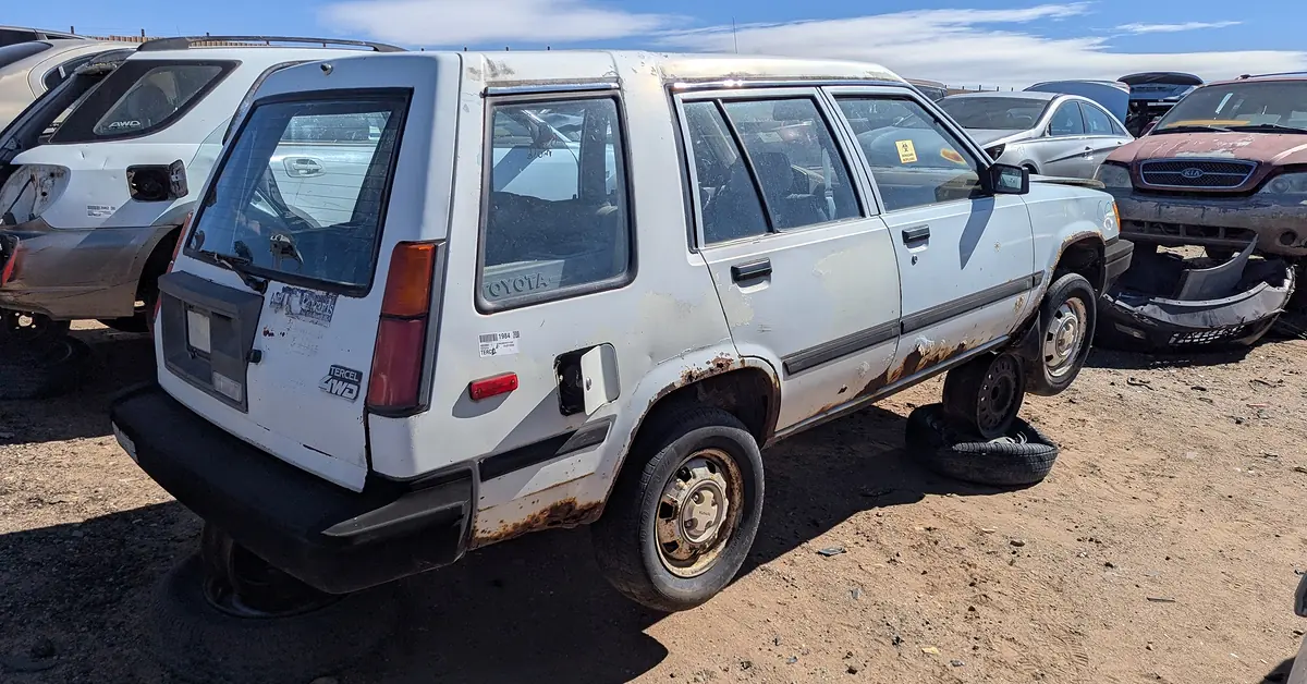 Junkyard Find: 1984 Toyota Tercel Deluxe 4WD Wagon